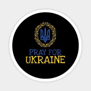 Pray For Ukraine Magnet